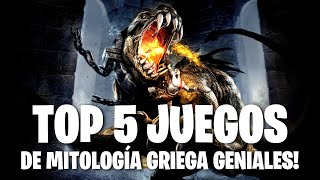 5 JUEGOS DE MITOLOGÍA GRIEGA GENIALES 🔥 [upl. by Teague]