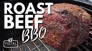 How To Cook Roast Beef On The Grill  How to BBQ Roast Beef [upl. by Rehpotsrihc]