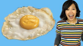 How to Make an EGG FRUIT Vegan FRIED EGG  Will it taste like egg [upl. by Ahsekam]