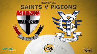 R06 2023  Myrtleford Saints vs Yarrawonga Pigeons Netball [upl. by Eberhart]