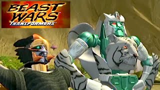 Tigatron and Airazor Captured  Beast Wars S1E32 [upl. by Ekud]