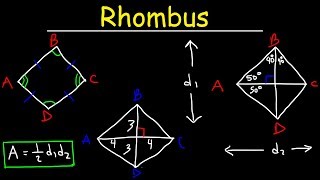 Rhombus Basic Introduction  Geometry [upl. by Dalt]