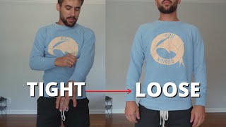 How to Stretch Your Small Clothes  DIY clothing hack [upl. by Higbee]