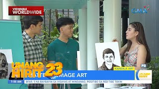 Pagdodrawing gamit ang kandila o tinatawag na ‘fumage art’ paano nga ba ginagawa  Unang Hirit [upl. by Hbaruas]