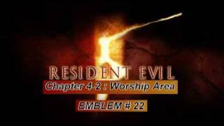 Resident Evil 5 BSSA Emblems Chapters 42 51 and 52 [upl. by Kcirre]