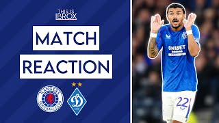 Rangers 02 Dynamo Kyiv  Match Reaction [upl. by Ellezaj]