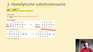 homolytische substitutiereactie  reactie met radicalen [upl. by Atneciv960]