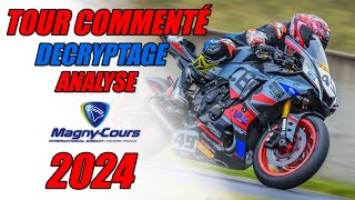 MAGNYCOURS 2024 DECRYPTAGE 14559 YAMAHA R1 [upl. by Aydan449]