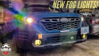 The BEST Fog Lights for the Subaru Outback Wilderness [upl. by Rellek]