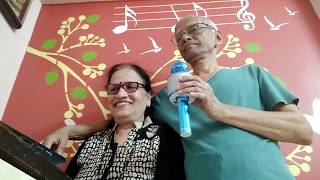 ITNA TO KEH DO HUMSE TUMSE HI PYAR HAI  SAHELI 1965   KARAOKE SINGING WITH MY WIFE [upl. by Kane]