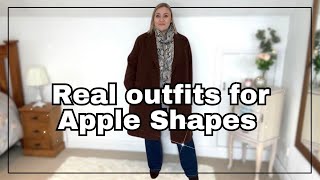 Build a real outfit with me  Plus Size Outfit Inspiration for apple shapes [upl. by Imat]