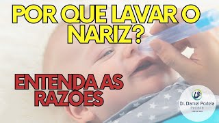 Como fazer a lavagem nasal em bebês [upl. by Naired286]