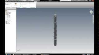 How to Create a Pitch Helix in Autodesk Inventor [upl. by Avram]