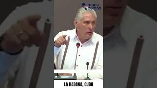 DíazCanel amenaza al sector privado en Cuba [upl. by Eisele110]