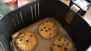 How to Make Air Fryer Cookies with a Chewy Center and Crunchy Outside │ Baking Cornerrr easy recipe [upl. by Enorahs]