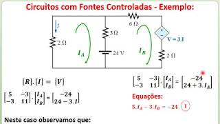 Circuitos CC  Aula 09 Circuitos com Fontes Dependentes [upl. by Ursulina121]