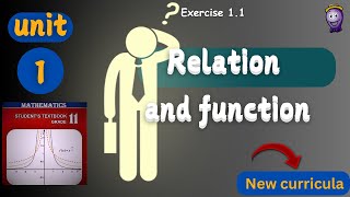 Grade 11 Unit One Relation And Function Exercise 11 new curricula [upl. by Nahor590]