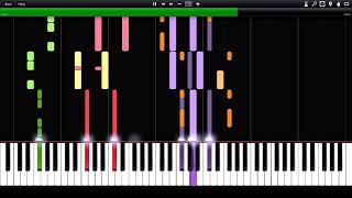 Sabaton  Long Live The King Synthesia Piano Tutorial midi [upl. by Haidabez]