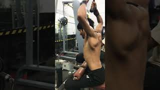 ❤️❤️BACK WORKOUT 💪💪🥰🥰backworkoutathomenoequipmentshortvideo [upl. by Jumbala]