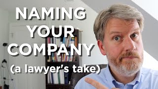 HOW TO NAME YOUR COMPANY get the best Trademark [upl. by Ahselaf]