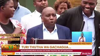 Nyandarua MCA Vows to Support Deputy President Rigathi Gachagua [upl. by Aicul]