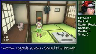 Pokémon Legends Arceus Playthrough Ep 3  To Calm a Lord and go in the marshes [upl. by Ziul689]