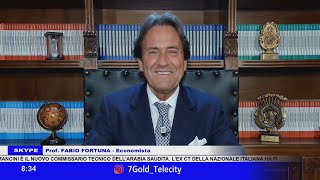 Fabio Fortuna ad ARIA PULITA di 7 GOLD Telecity del 29 08 2023 [upl. by Katushka697]