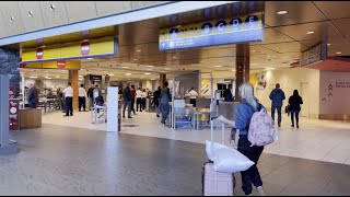 Arriving at CALGARY Airport 4K🇨🇦 CANADA Travel [upl. by Eecyac]