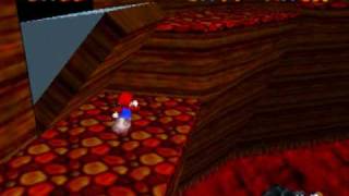 Lets play Super Mario 64  Part 10  When the Volcano blows [upl. by Dnalon]