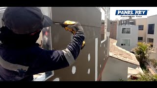 Cómo INSTALAR DRYWALL en fachada  DRYWALL DECORACIONES A1 Video 2 [upl. by Alle]