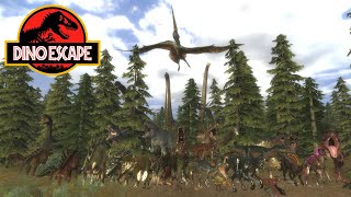 Dinosaur Escape  By Mattel Action  Inspired by Lukiethewesly13 [upl. by Yttig]