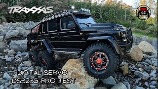 Traxxas Trx6 Mercedes Benz AMG G63 Brabus I Test The Amazon Digital Servo 35 KG DS3235 PRO [upl. by Anoyk]