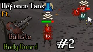 Defence Tank Adventures 2  Ft Ballista Body Guard  Oldschool Runescape [upl. by Sabrina]