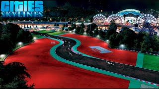 CIRCUITO FORMULA 1 FINALIZADO 24 Palms Cities Skylines [upl. by Leafar802]