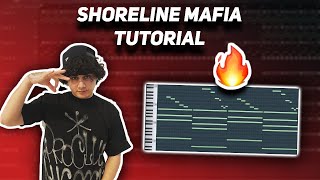 How to make a Shoreline Mafia type beat fl studio cookuptutorial [upl. by Eppes]