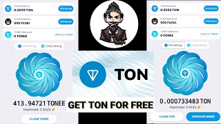 TON Mining Telegram Bot  Earn TON for Free [upl. by Anik]