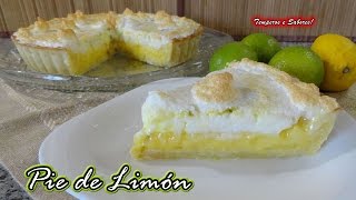 PIE DE LIMÓN fácil  Temperos e Sabores [upl. by Allac794]