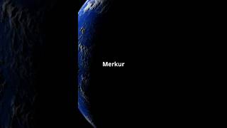 Merkur der kleinste Planet im Sonnensystemspace planet nasa astrology universe astronomy [upl. by Eelirol]