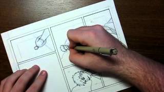 How to Make A Comic Book  Creating A Page [upl. by Cargian]