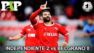 Resumen Paso a Paso Independiente 2 vs Belgrano 0  Fecha 14 [upl. by Sihon]