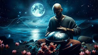 In 3 Minutes  Handpan Sleep Music to Release Anxiety Boost Melatonin Fall Asleep Fast [upl. by Nipsirc]