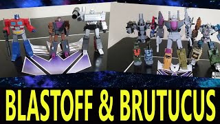 Magic Square MSB55C Space Shuttle Blastoff PLUS BRUTICUS BUILD [upl. by Asilla]