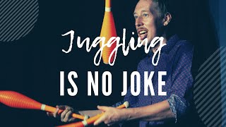 Juggling is NO JOKE  Stand Up Comedy Juggling by Michael Connell [upl. by Nuhsyar96]