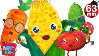 Vegetable Song 2D  More Nursery Rhymes amp Kids Songs  CoComelon [upl. by Nahtan]