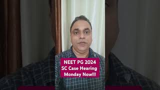 NEET PG 2024 Supreme Court Case Postpone to Monday 30th Sept 2024neetpg2024 [upl. by Gundry427]