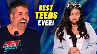 BEST TEEN VOICES ON AGT EVER [upl. by Nuavahs828]