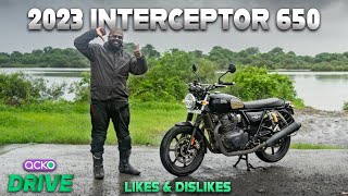 2023 Royal Enfield Interceptor 650 Review  Alloy Wheels amp New Features [upl. by Fernald562]