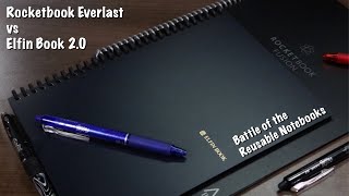 1Month Comparing the Rocketbook CORE EVERLAST  the ElfinBook 20 [upl. by Irodim880]