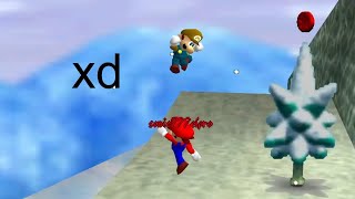 Mario 64 pero otro inadaptado social intenta matarme [upl. by Pulling]