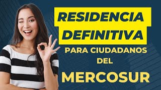 Ep 09 Residencia Permanente para ciudadanos del Mercosur [upl. by Baun]